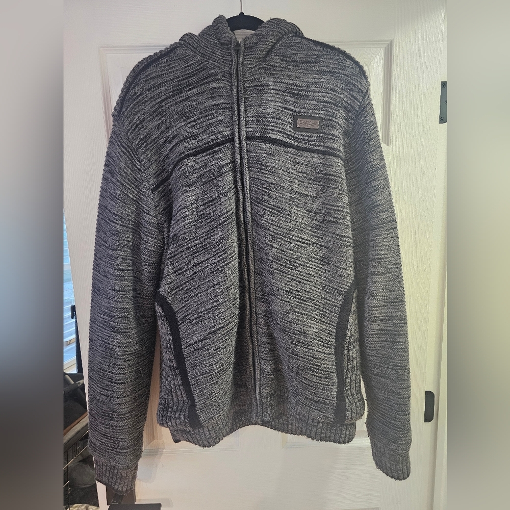 Buffalo Super Fleece Zip Front  Bomber Jacket